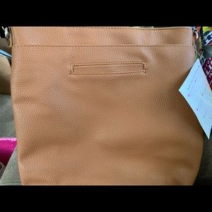 31 Crossbody purse with two customizable flaps